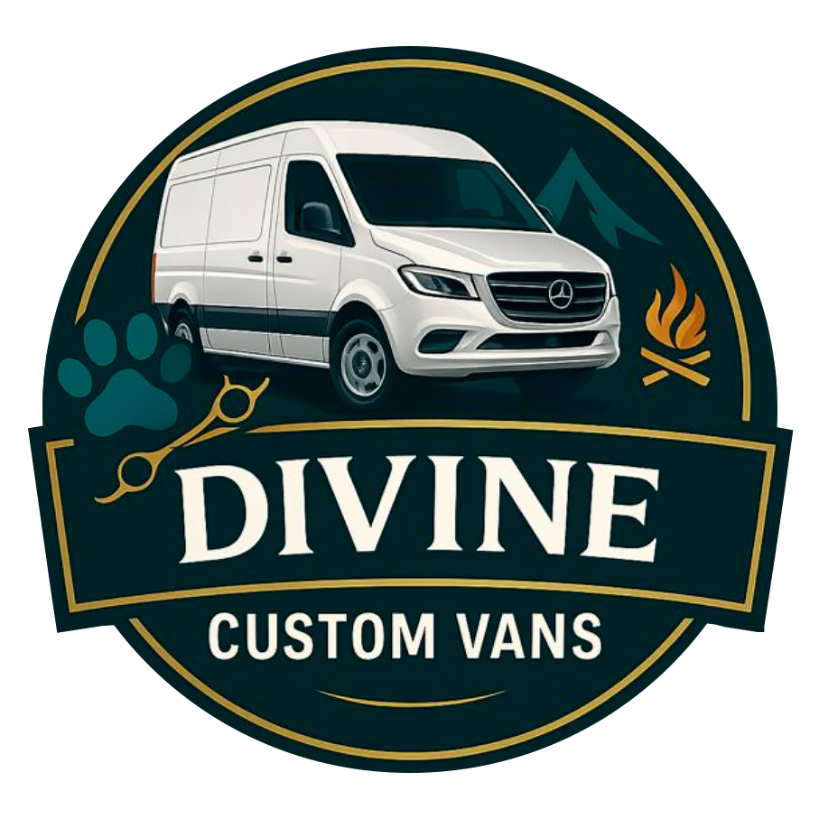 Divine Custom Vans logo